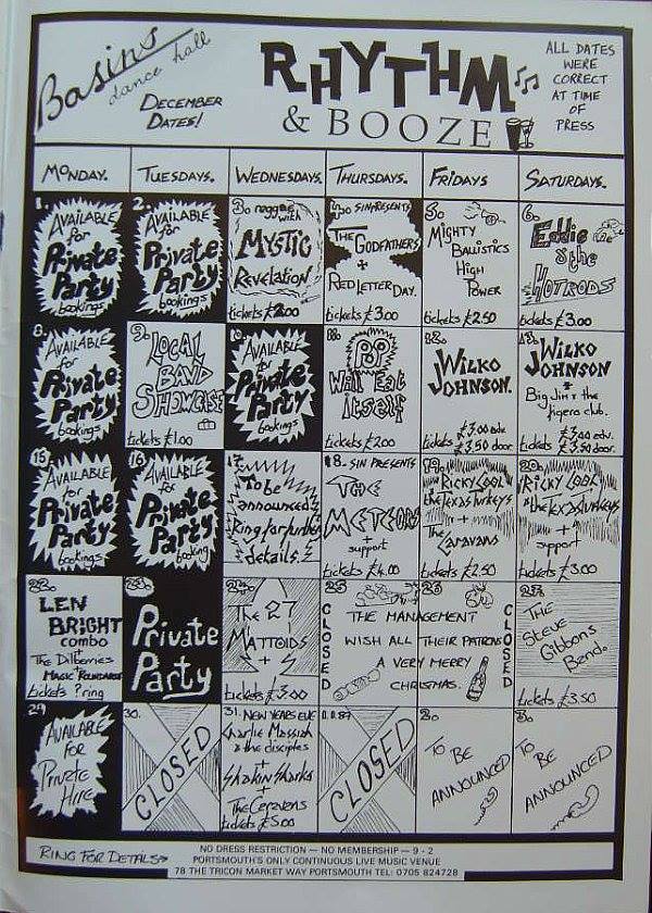 november december 1987